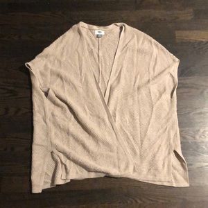 Good condition oversized knit cap sleeve cardi
